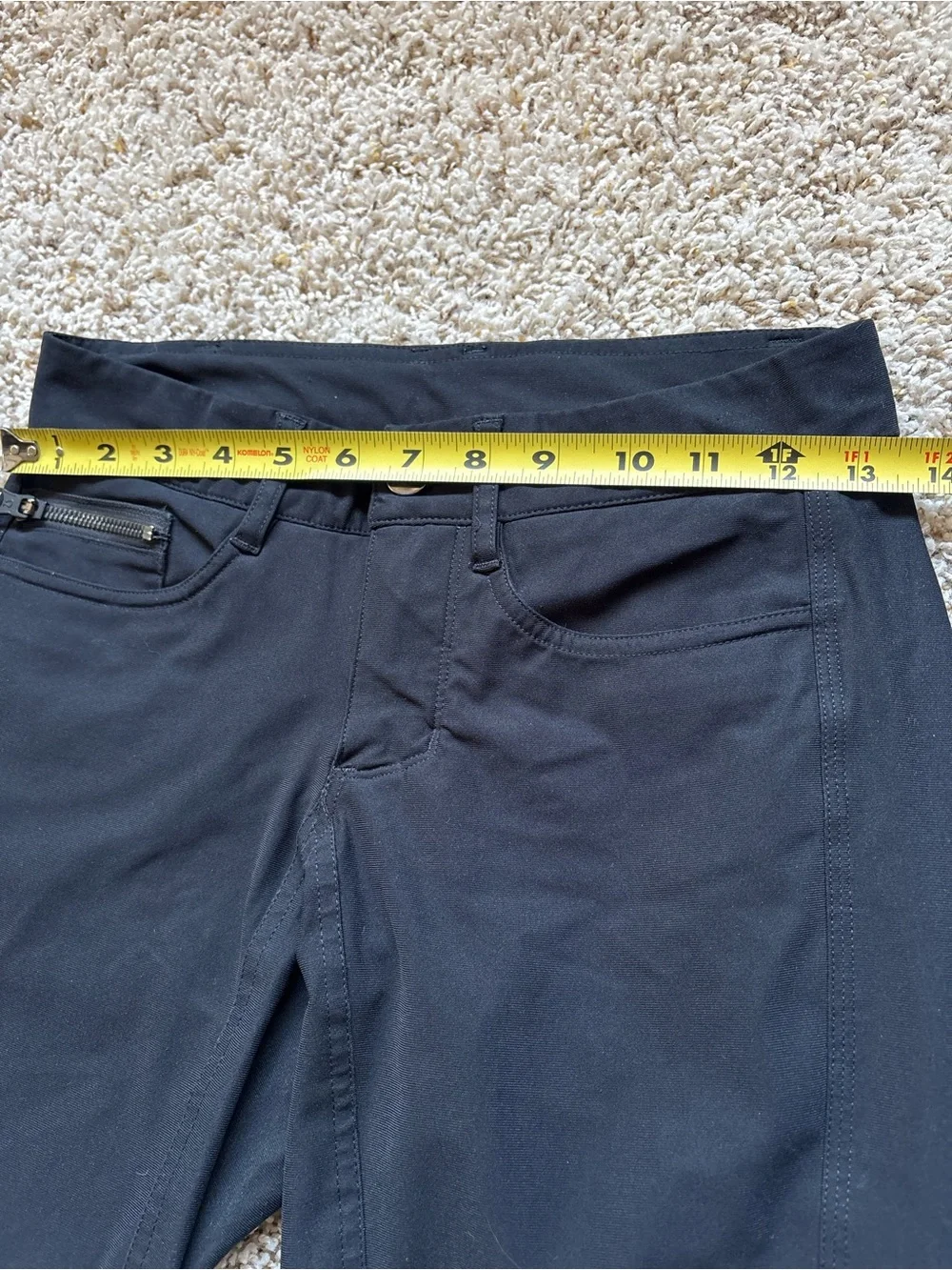 Lululemon AthleticaUrbanite Pant Black Sz 4